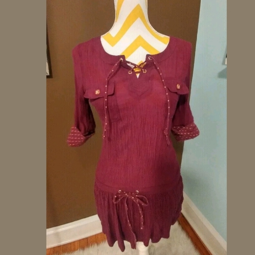 Matilda Jane Paint By Numbers Blackberry Tunic S